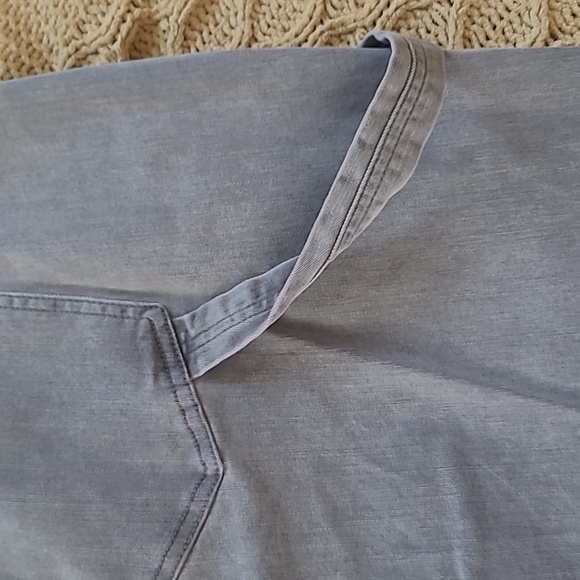 NYDJ 'Teresa' High Waist Grey Wash Utility Wide Leg Jean - Size 20W - Picture 5 of 9